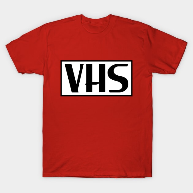VHS logo T-Shirt by AtelierNab